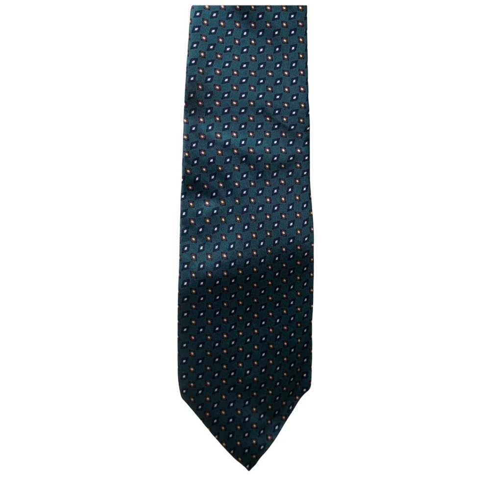 Vintage Hand Sewn by Robert Talbott for Jacobson's Geometric Tie